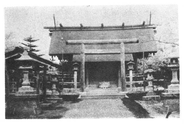 旧涌谷神社の神殿2