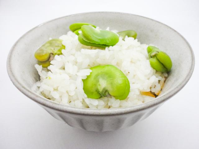 そら豆ごはん