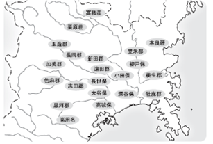 小田保と遠田郡