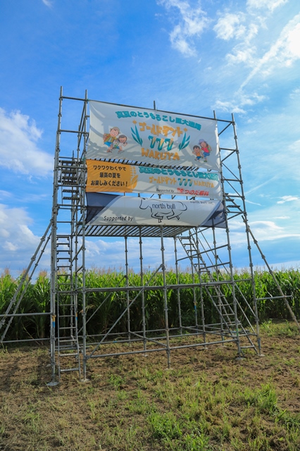 デントコーン迷路展望タワー