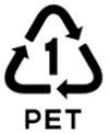 リサイクルマーク(ペットボトル)